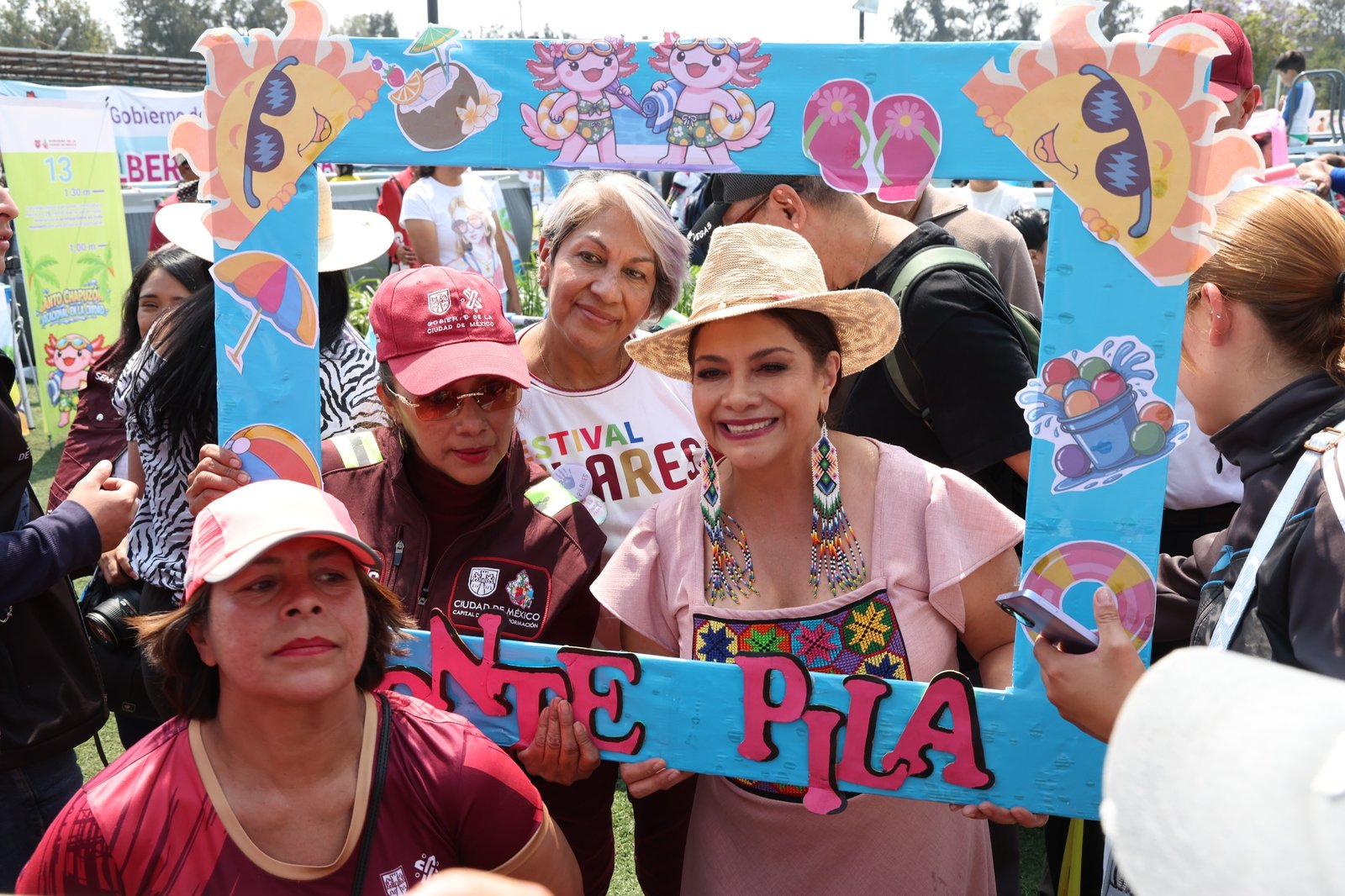 Inaugura Clara Brugada Santo Chapuzón Vacacional en Utopía Magdalena Mixiuhca