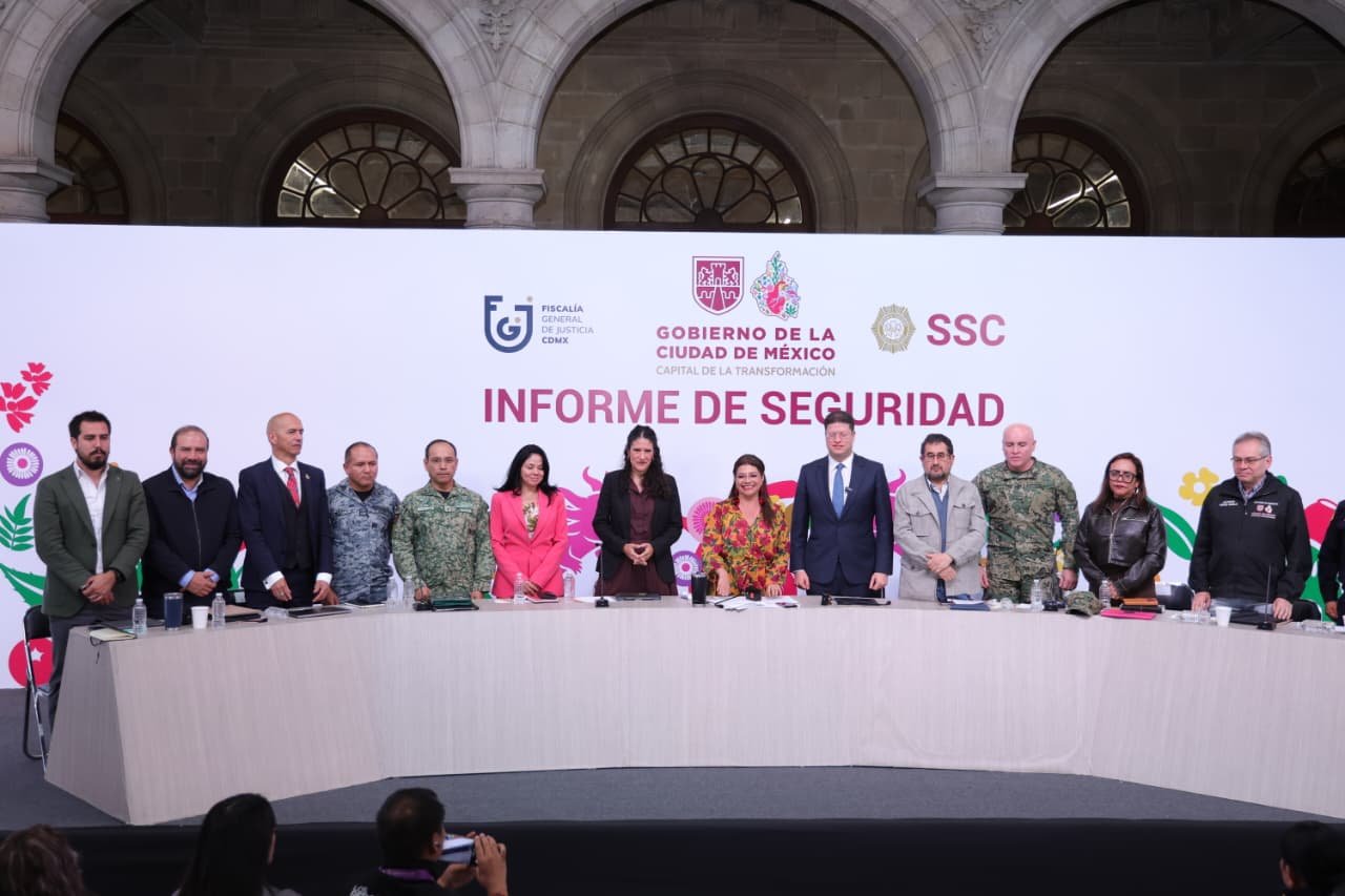 Destaca Brugada disminución del 66 por ciento en delitos de alto impacto en marzo de 2026