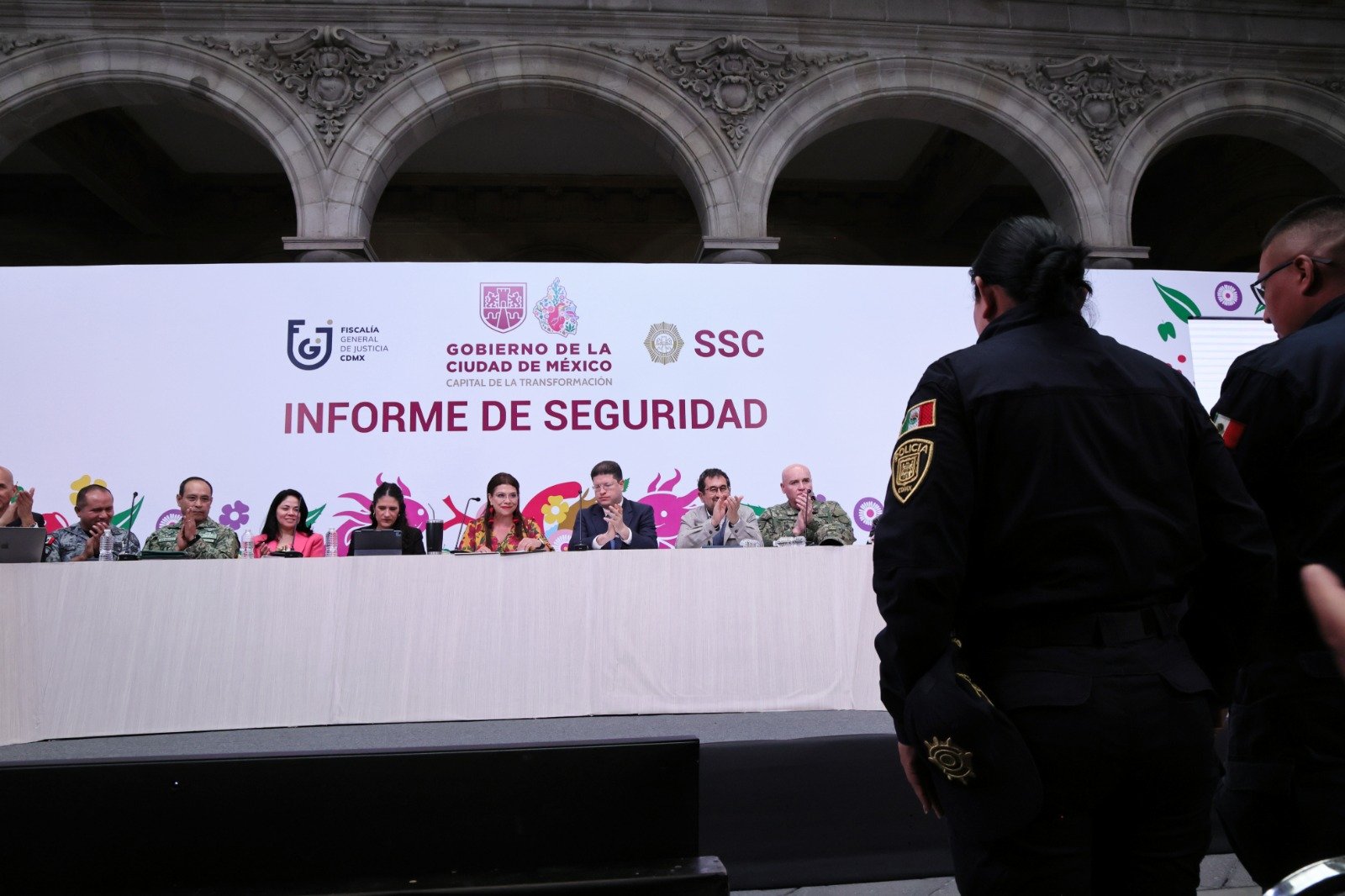 Destaca Brugada disminución del 66 por ciento en delitos de alto impacto en marzo de 2026