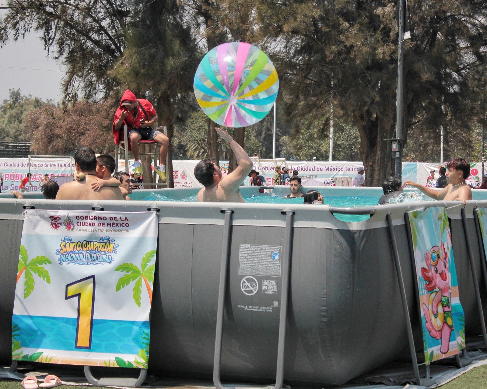 Santo Chapuzón vacacional en la ciudad registra alta afluencia durante Semana Santa