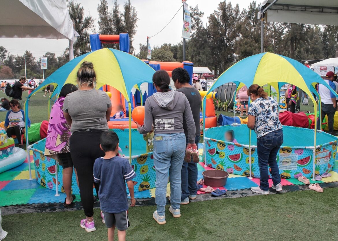 Cierra con éxito “Santo Chapuzón Vacacional en la Ciudad” en la Utopía Mixiuhca