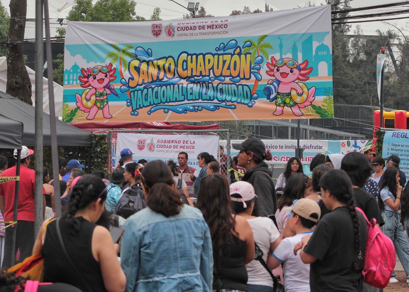 Cierra con éxito “Santo Chapuzón Vacacional en la Ciudad” en la Utopía Mixiuhca