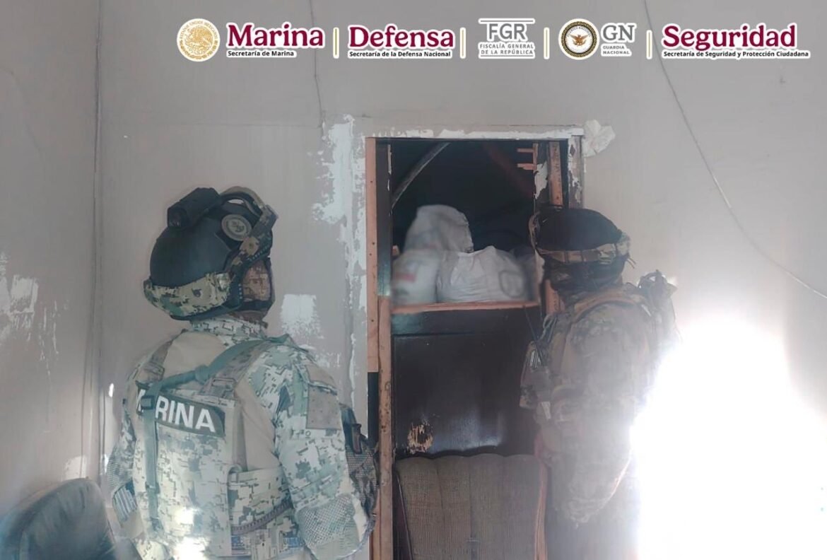 Inhabilitan un túnel con dirección hacia Estados Unidos en Nogales, Sonora