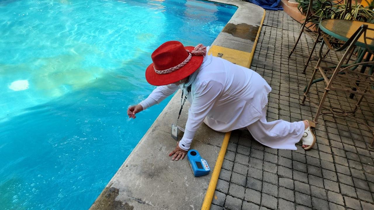 Realiza Gobierno del Estado de México verificaciones sanitarias de albercas en centros vacacionales