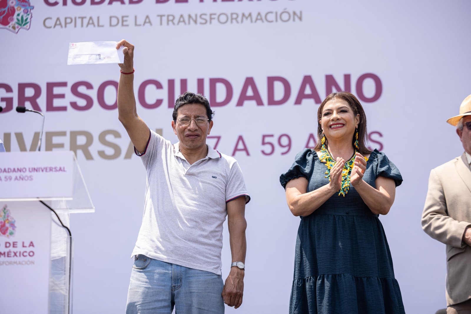 Brugada proyecta beneficiar a 155 mil personas con el Ingreso Ciudadano Universal durante 2026