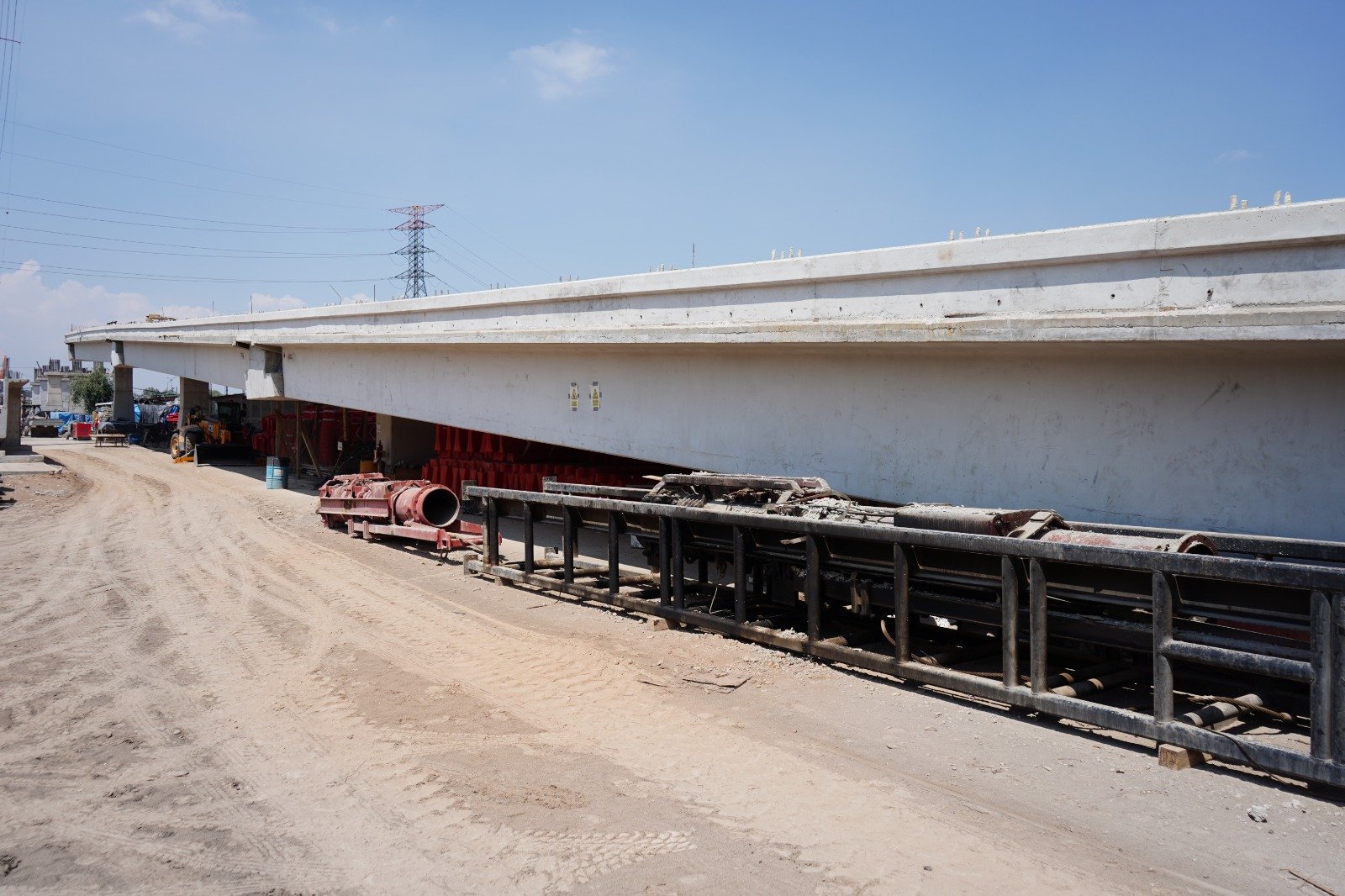 Avanza construcción del Puente “La Mexiquense” que mejorará la conectividad con el AIFA