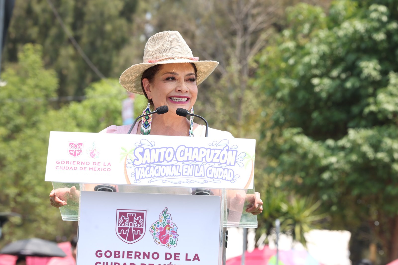 Inaugura Clara Brugada Santo Chapuzón Vacacional en Utopía Magdalena Mixiuhca