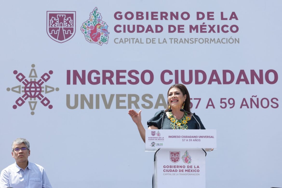 Brugada proyecta beneficiar a 155 mil personas con el Ingreso Ciudadano Universal durante 2026