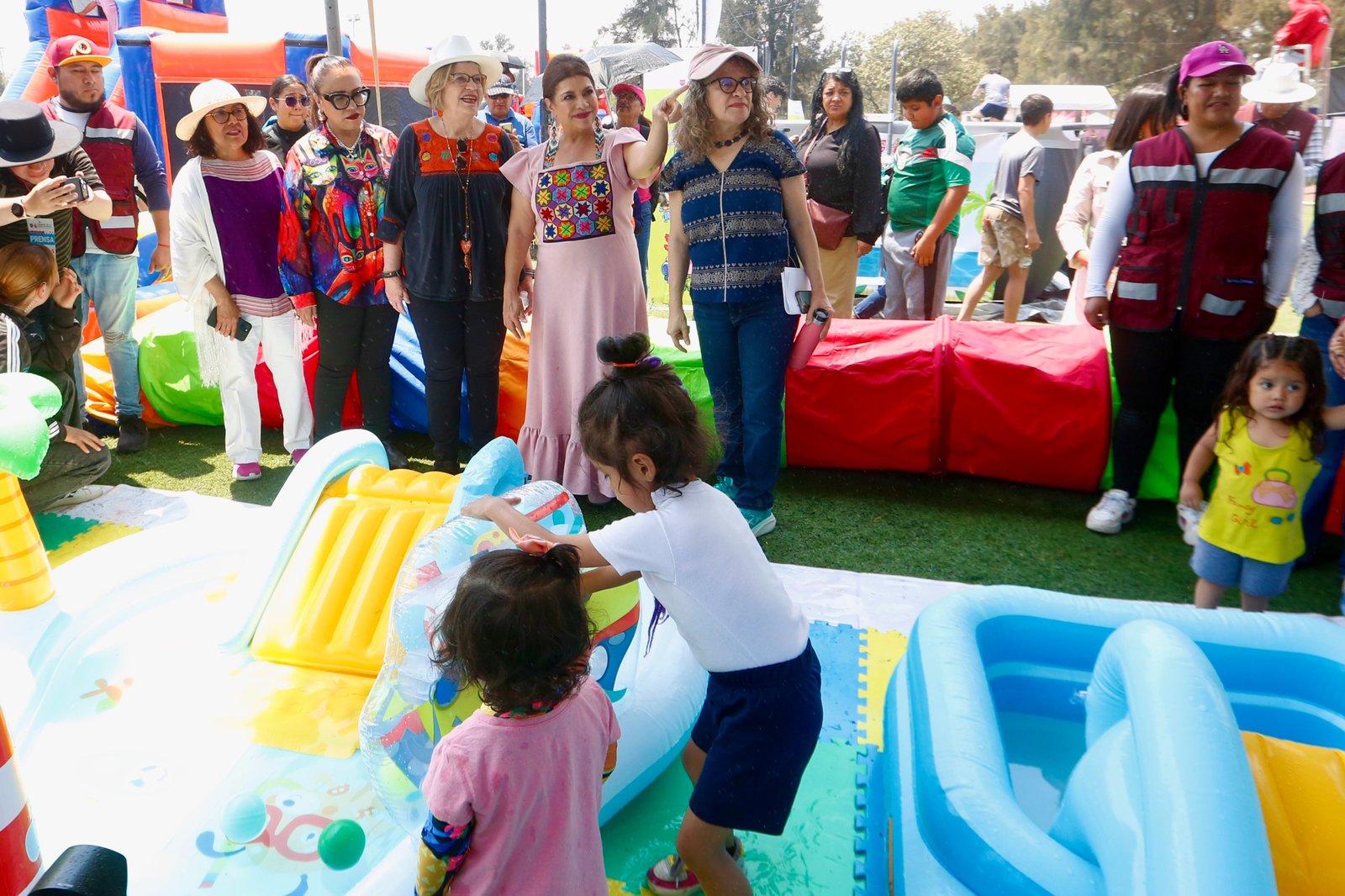 Inaugura Clara Brugada Santo Chapuzón Vacacional en Utopía Magdalena Mixiuhca
