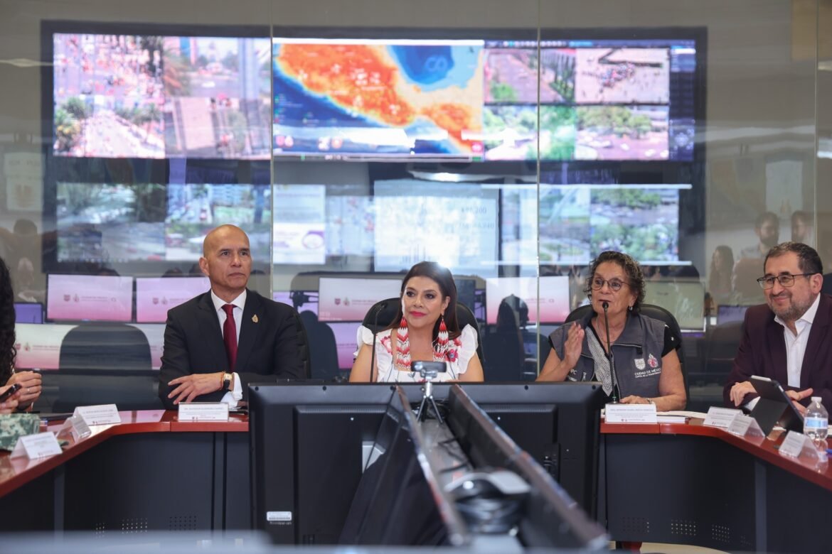 Destaca Clara Brugada éxito del simulacro nacional en la capital con participación de 8.6 millones de personas