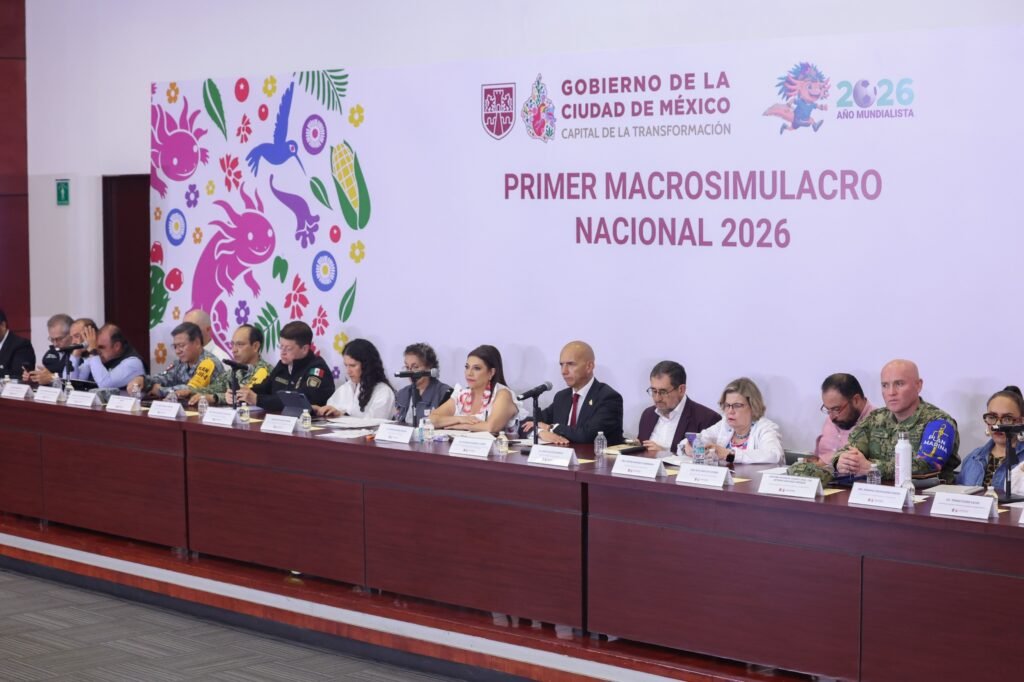 Destaca Clara Brugada éxito del simulacro nacional en la capital con participación de 8.6 millones de personas