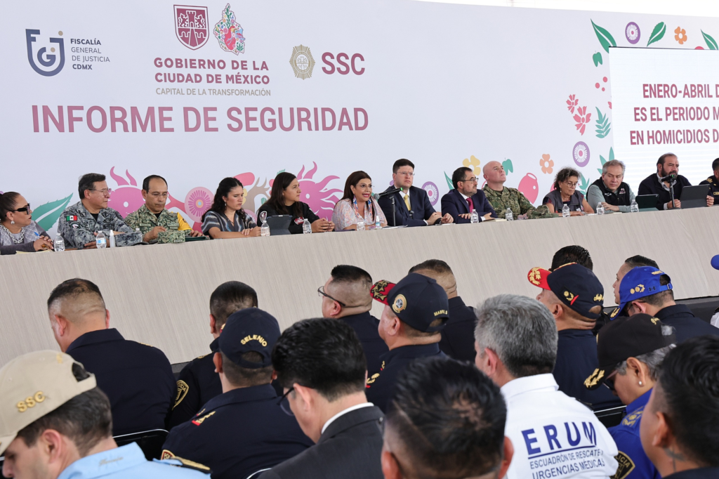 A 19 meses del inicio de este Gobierno, los delitos de alto impacto siguen a la baja: Brugada