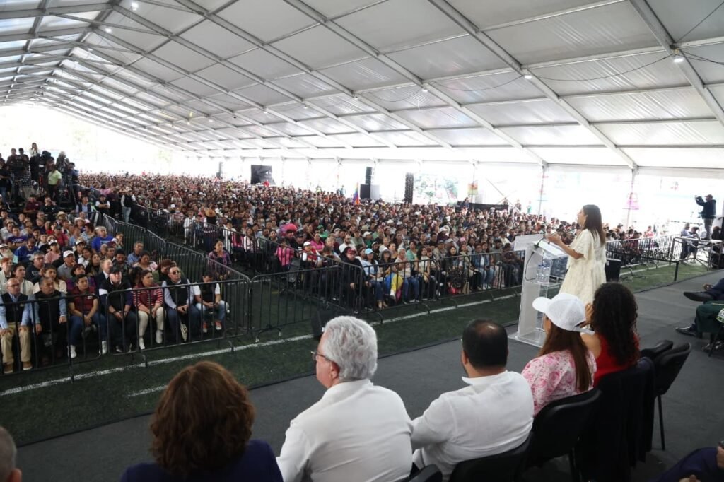 Clara Brugada inaugura Utopía "La Heróica", en Venustiano Carranza