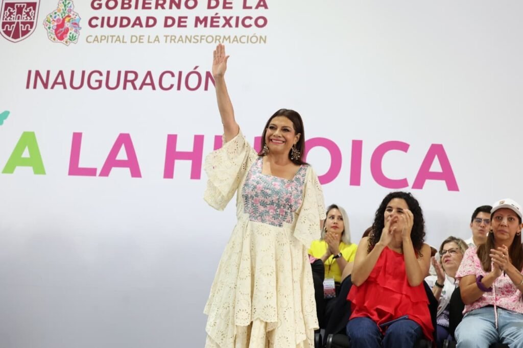 Clara Brugada inaugura Utopía "La Heróica", en Venustiano Carranza