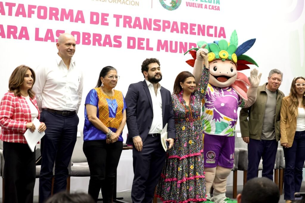 Clara Brugada presenta plataforma de Transparencia para Consultar las Obras del Mundial 2026