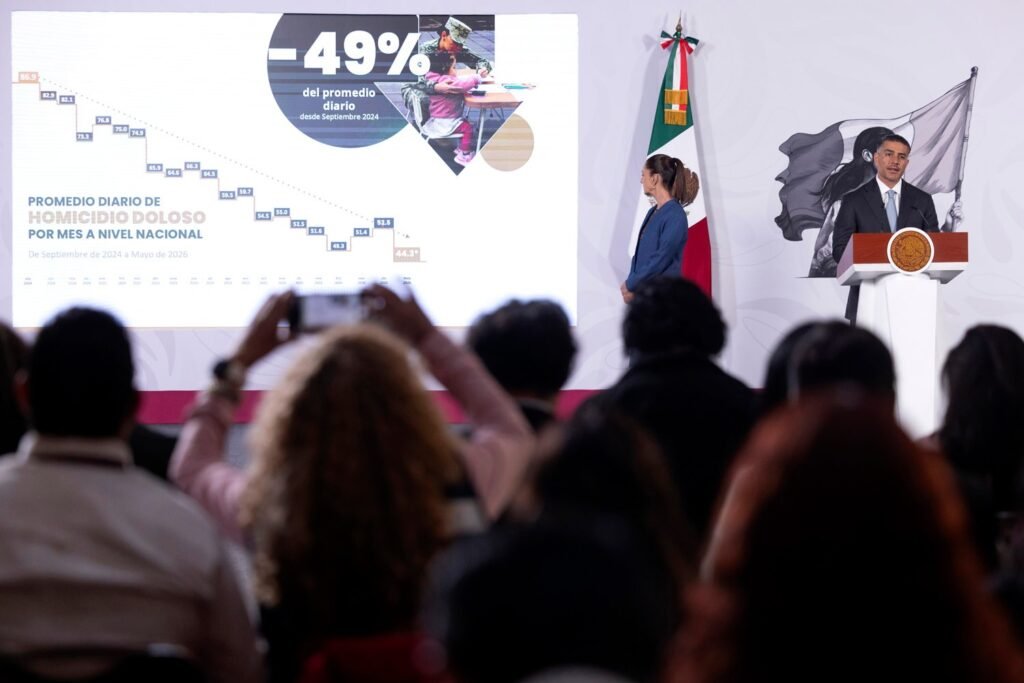 Reportan reducción del 49 por ciento de homicidio doloso en la actual administración