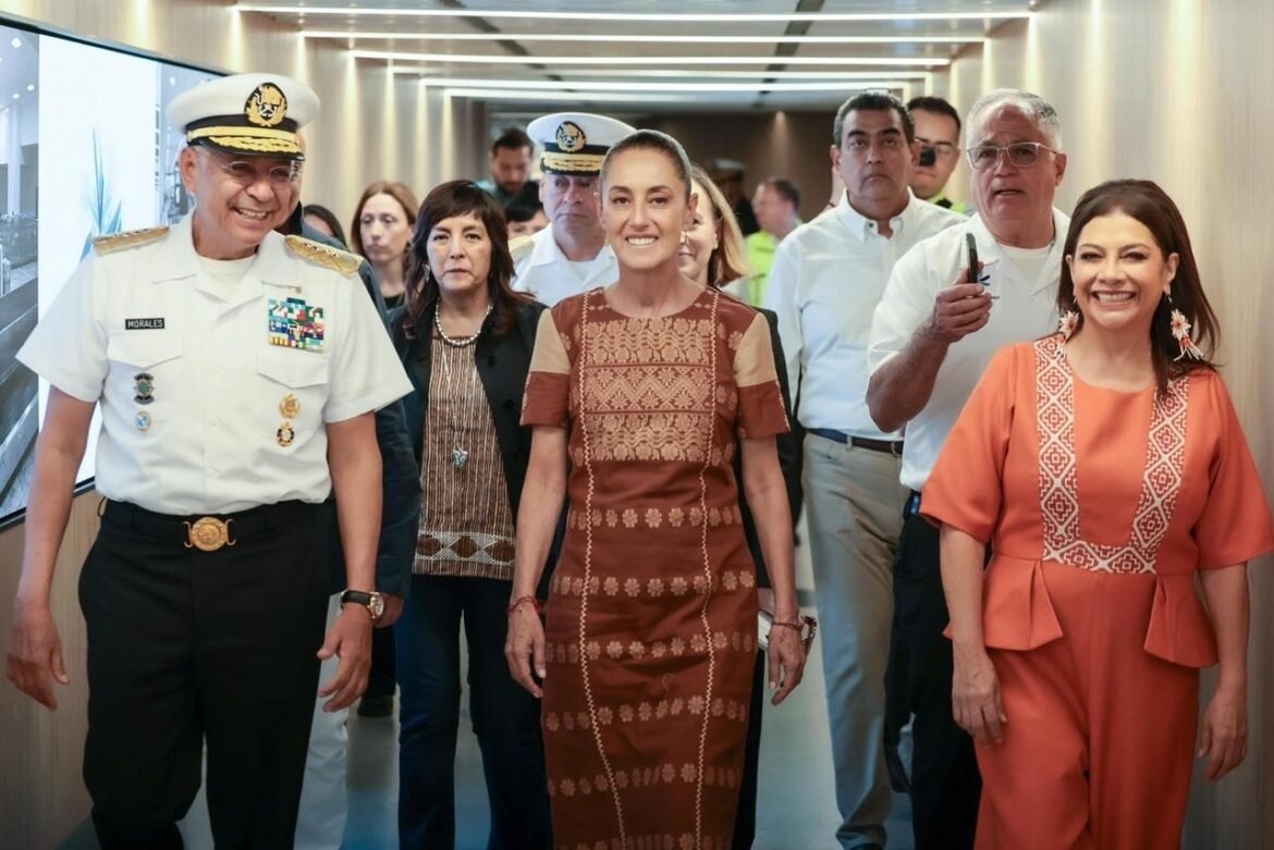 Presidenta Sheinbaum encabeza entrega de la primera fase de remodelación del AICM