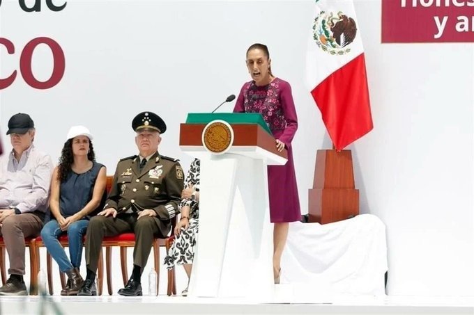 Convoca presidenta Sheinbaum a mantener la defensa de la soberanía