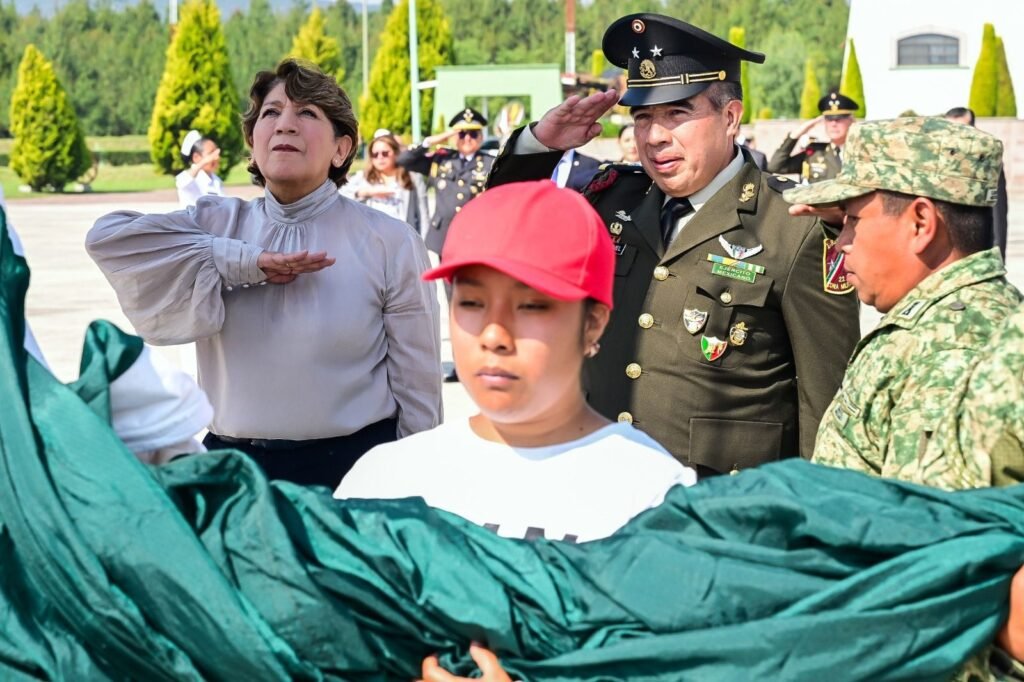 Gobernadora Delfina Gómez encabeza el 164 Aniversario de la Batalla de Puebla en Rayón