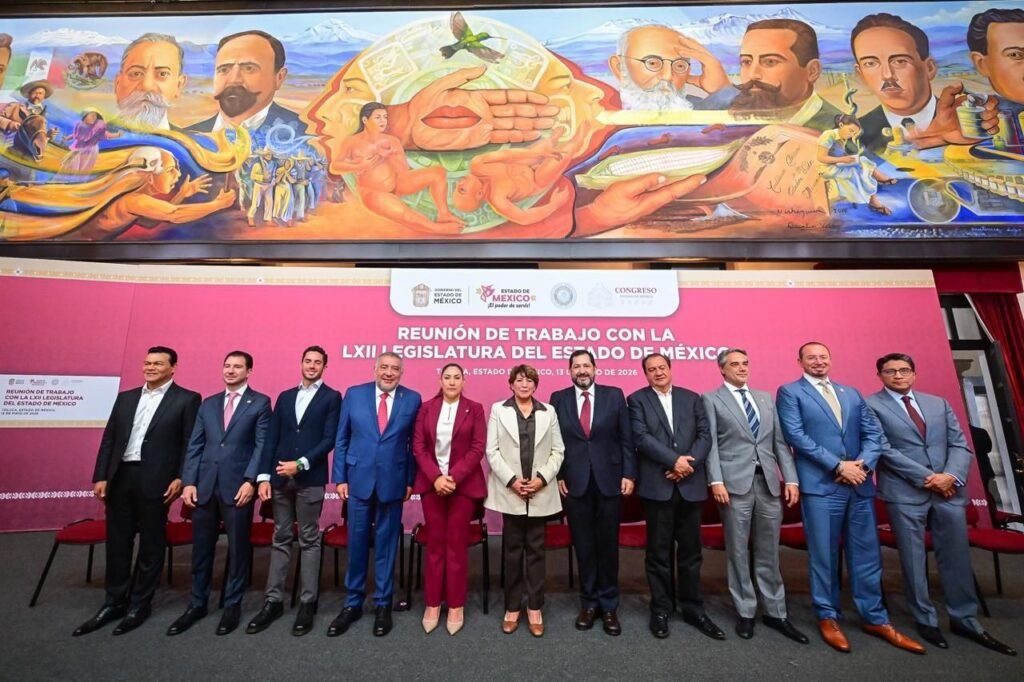 Diálogo entre poderes consolida leyes y resultados en favor de las familias mexiquenses: Gobernadora Delfina Gómez