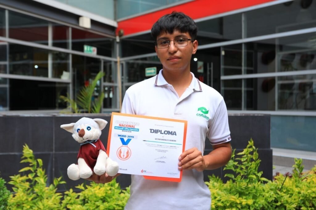 Estudiante mexiquense del CONALEP Tlalnepantla gana tercer lugar en Campeonato Nacional Microsoft Office Specialist 2026