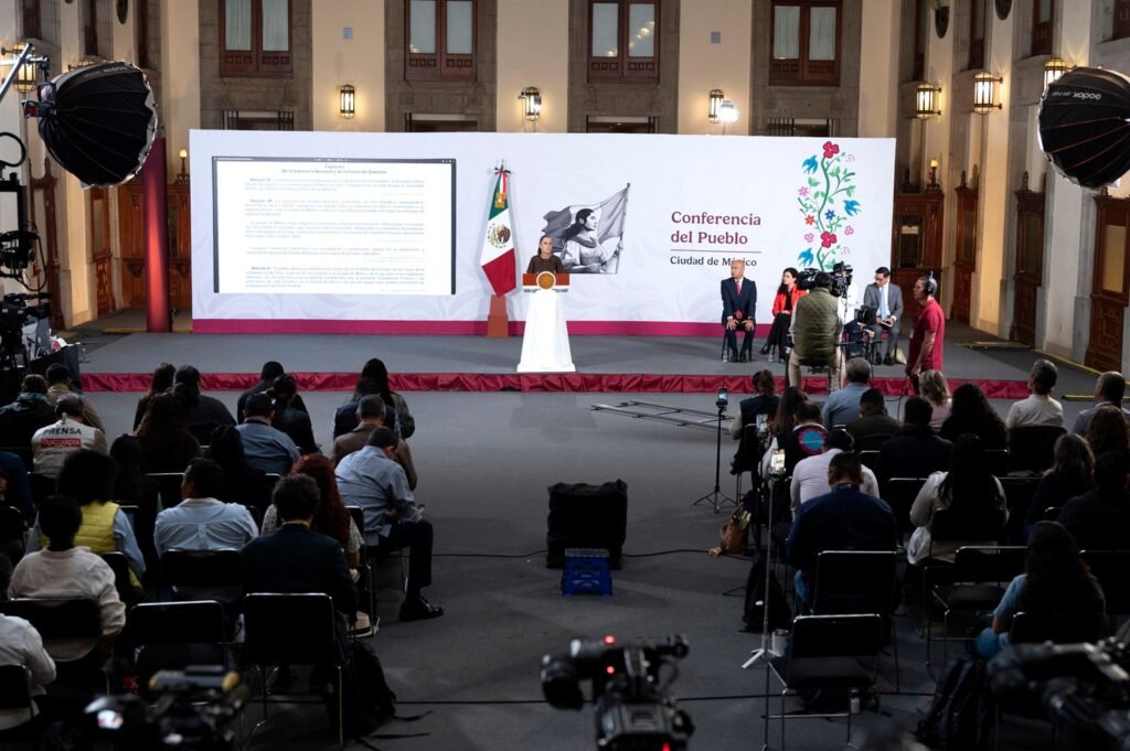 Defiende presidenta Sheinbaum soberanía nacional y llama a mantener la unidad