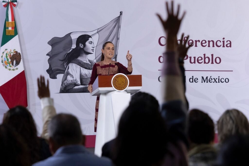 Destaca Sheinbaum coordinación con EU en materia de seguridad fronteriza