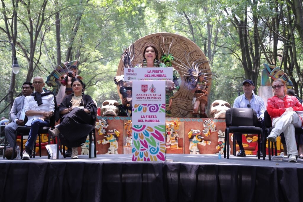 Clara Brugada presenta la Fiesta del Mundial con más de mil actividades culturales, deportivas y recreativas