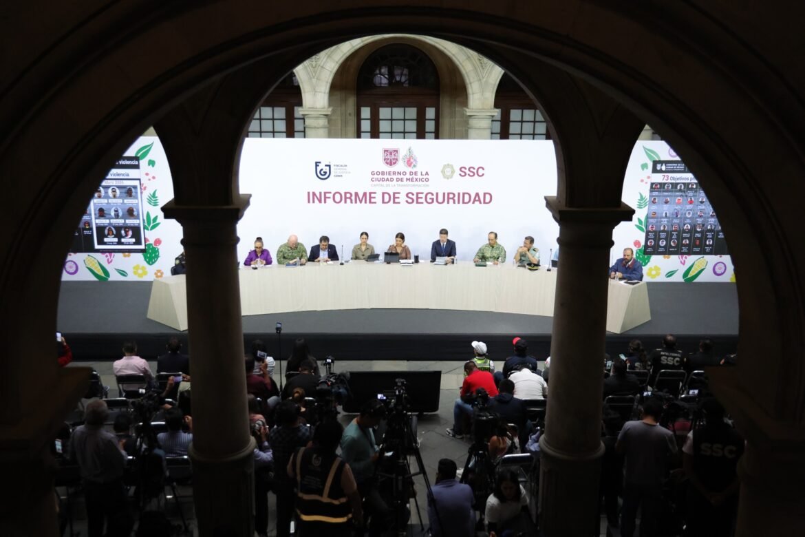 Resalta Clara Brugada reducción de 33% en Delitos de Alto Impacto y baja de 51% en Homicidios en la Ciudad de México