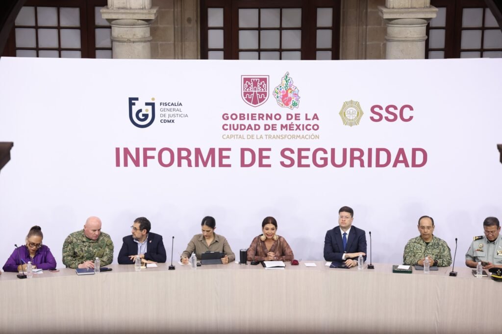 Resalta Clara Brugada reducción de 33% en Delitos de Alto Impacto y baja de 51% en Homicidios en la Ciudad de México