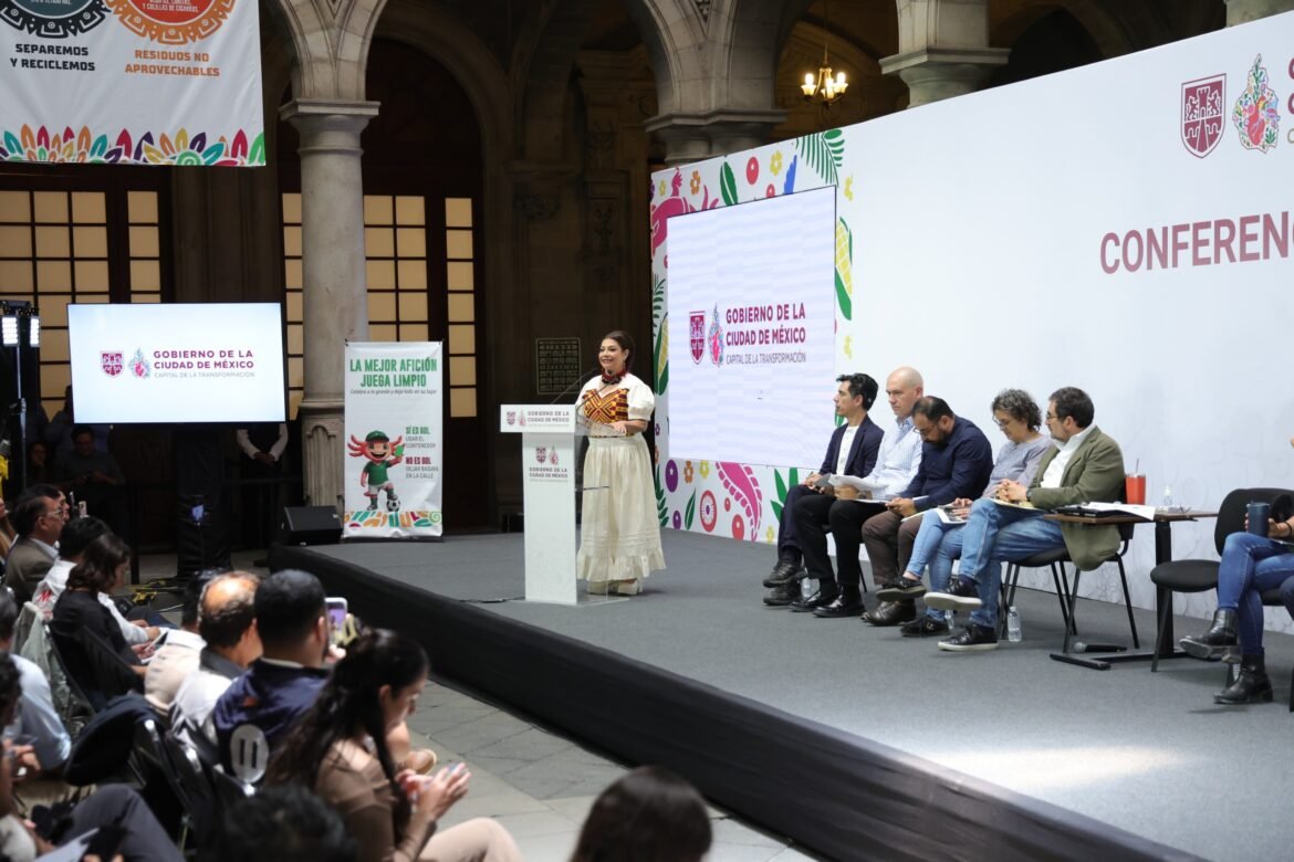 Descentraliza Clara Brugada disfrute del partido México contra Chequia con 48 puntos para festejar el Mundial