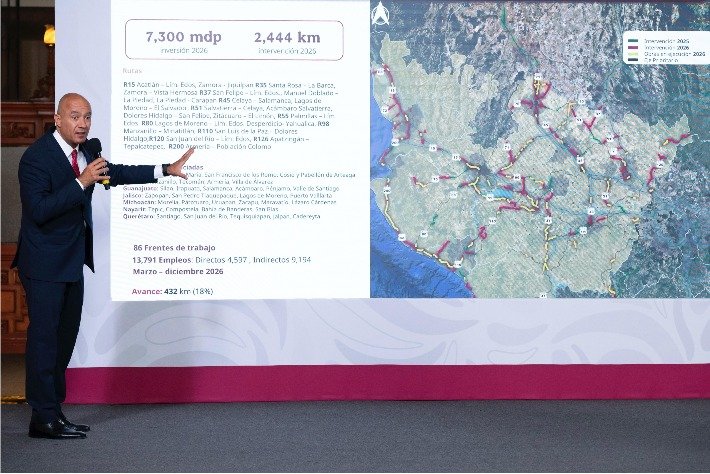 Destinará gobierno 70 mil mdp para atender carreteras, autopistas y caminos