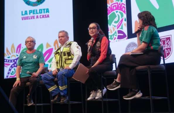 Inaugura Clara Brugada Centro Internacional de Medios para el Mundial