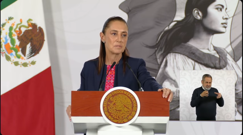 Conferencia de la presidenta Sheinbaum Pardo - 01-06-26