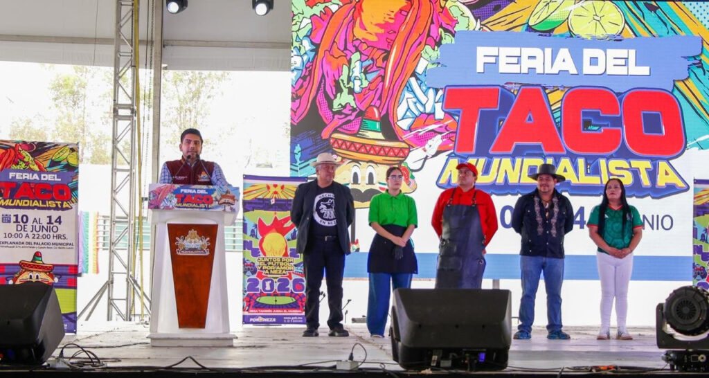 Arranca Feria del Taco Mundialista en Neza con más de 90 expositores