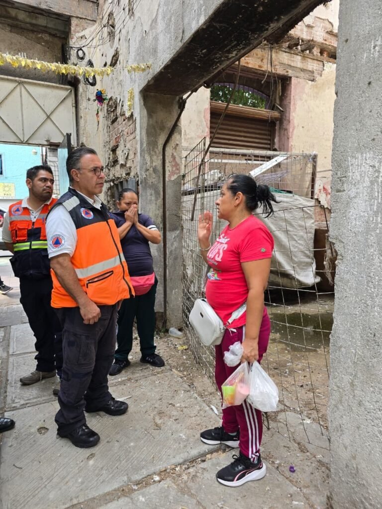 Instruye Ale Rojo de la Vega intensificar revisiones de protección civil en inmuebles que puedan presentar riesgos para la población