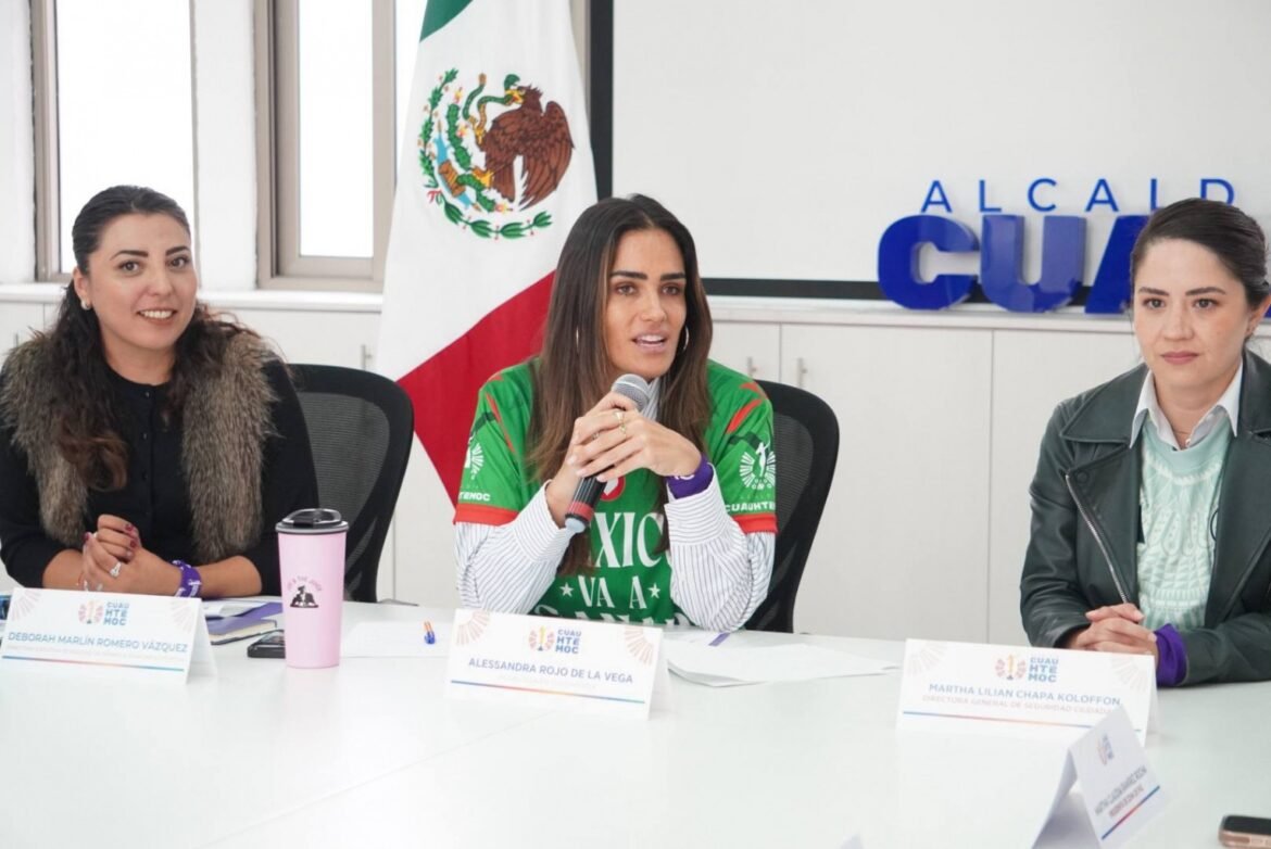 Ale Rojo de la Vega anuncia apertura de Centro de Capacitación para impulsar la autonomía económica de mujeres en situación de violencia
