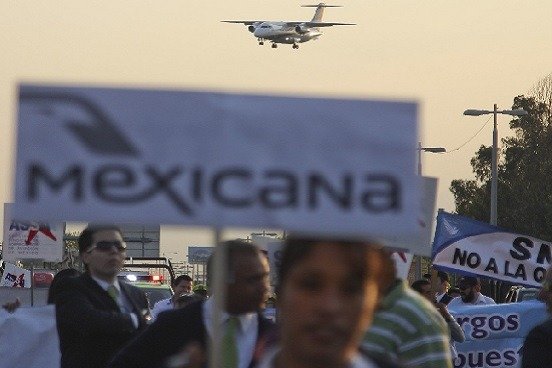 Extrabajadores de Mexicana amenazan con protestas en CDMX durante el Mundial 2026
