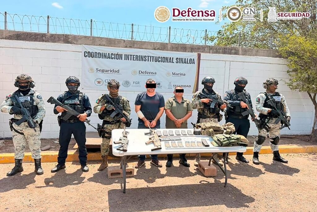 Detienen a “Güero Pink” y al exdirector de Seguridad Pública de Escuinapa en Culiacán