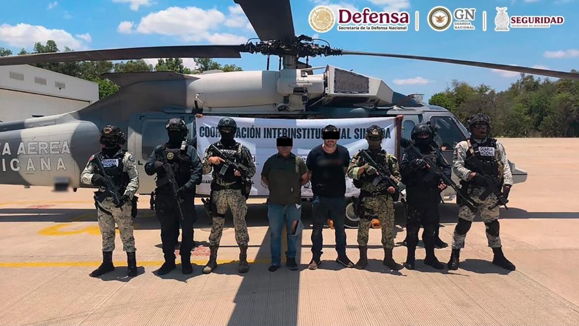 Detienen a “Güero Pink” y al exdirector de Seguridad Pública de Escuinapa en Culiacán