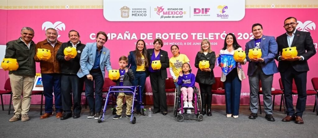 Invita Gobernadora Delfina Gómez a sumarse al Teletón 2026