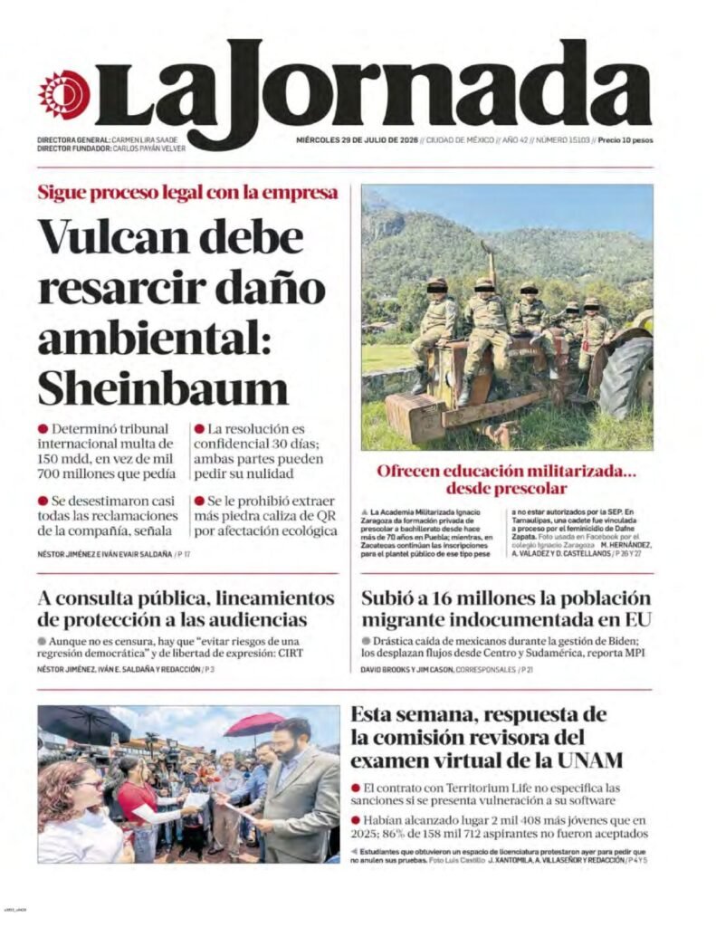 Las ocho columnas