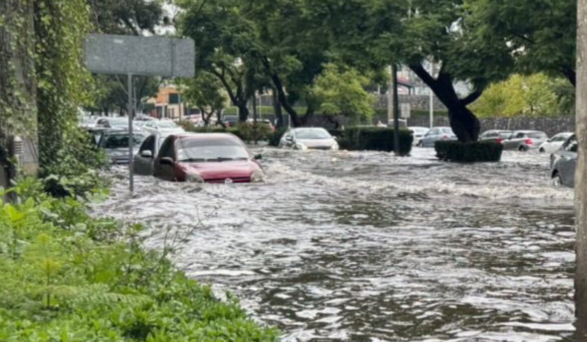 CDMX bajo el agua