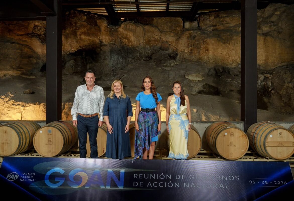 La Gobernadora de Guanajuato, Libia Dennise García toma asume la presidencia de la Asociación de Gobernadores de Acción Nacional (GOAN).
