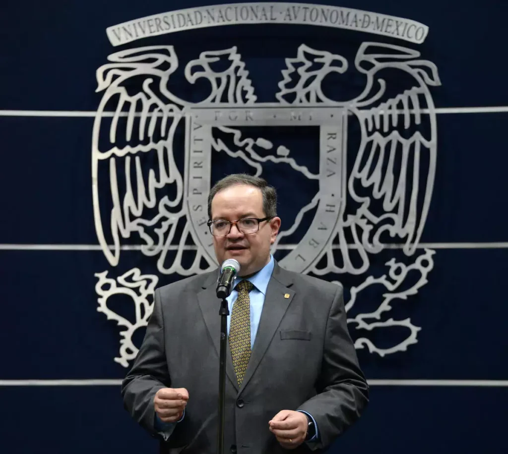 Rector de la UNAM, Leonardo Lomelí Vargas. 