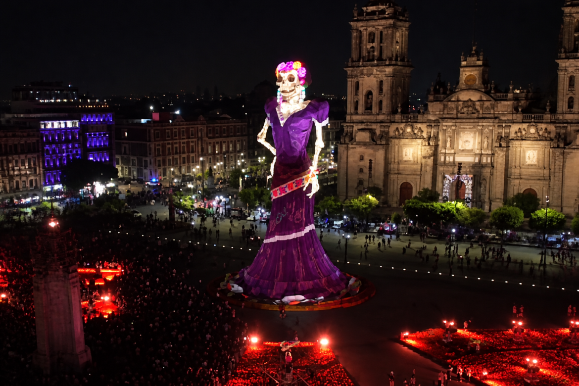 Día de Muertos 2026, en el Zócalo de la Ciudad de México